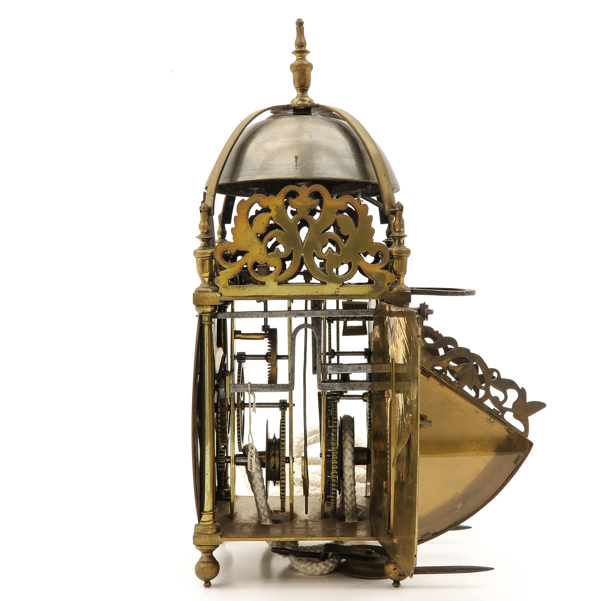 English wing lantern clock - Image 2 of 6