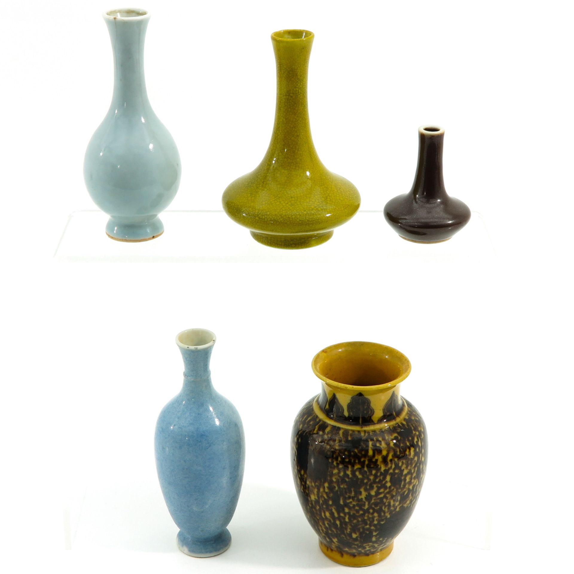 A Collection of 5 Vases