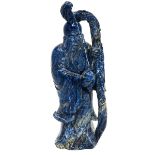 A Large Lapis Lazuli Sculpture