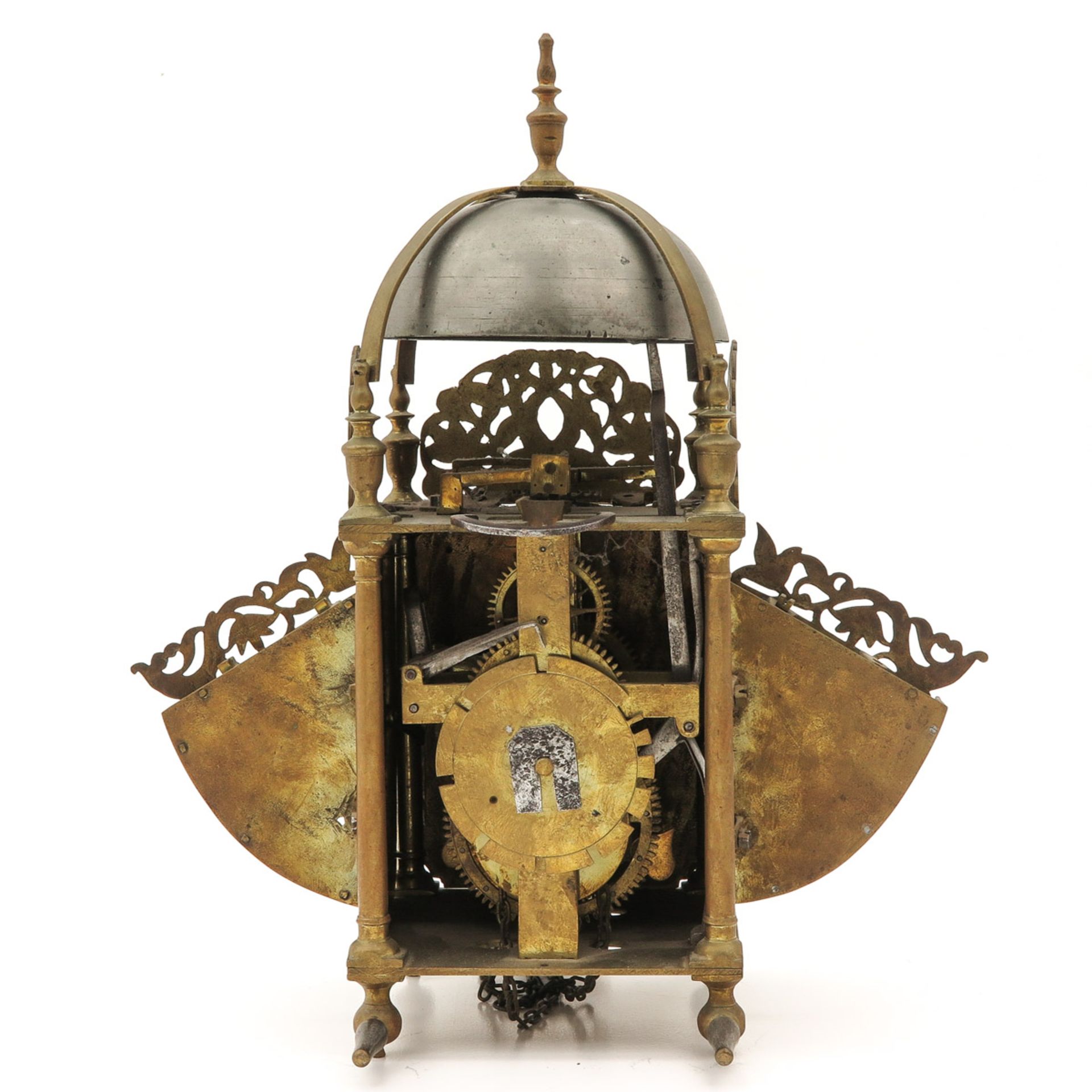 An English Wing Lantern Clock - Image 3 of 6