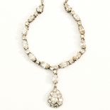 A 14KG Diamond Necklace