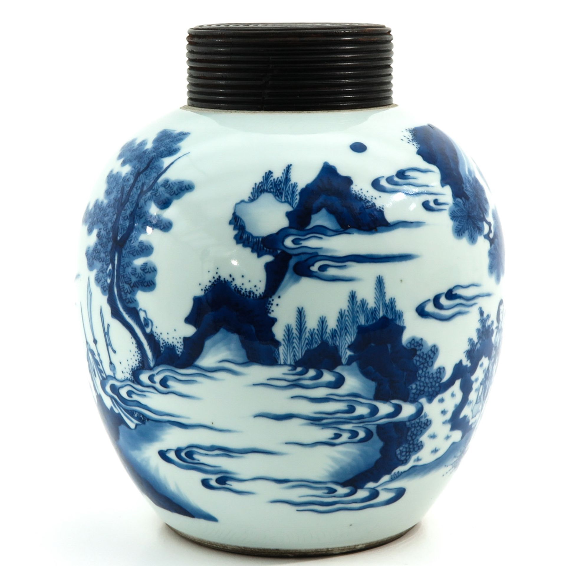 A Blue and White Ginger Jar - Bild 4 aus 9