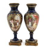 A Pair of Sevres Vases