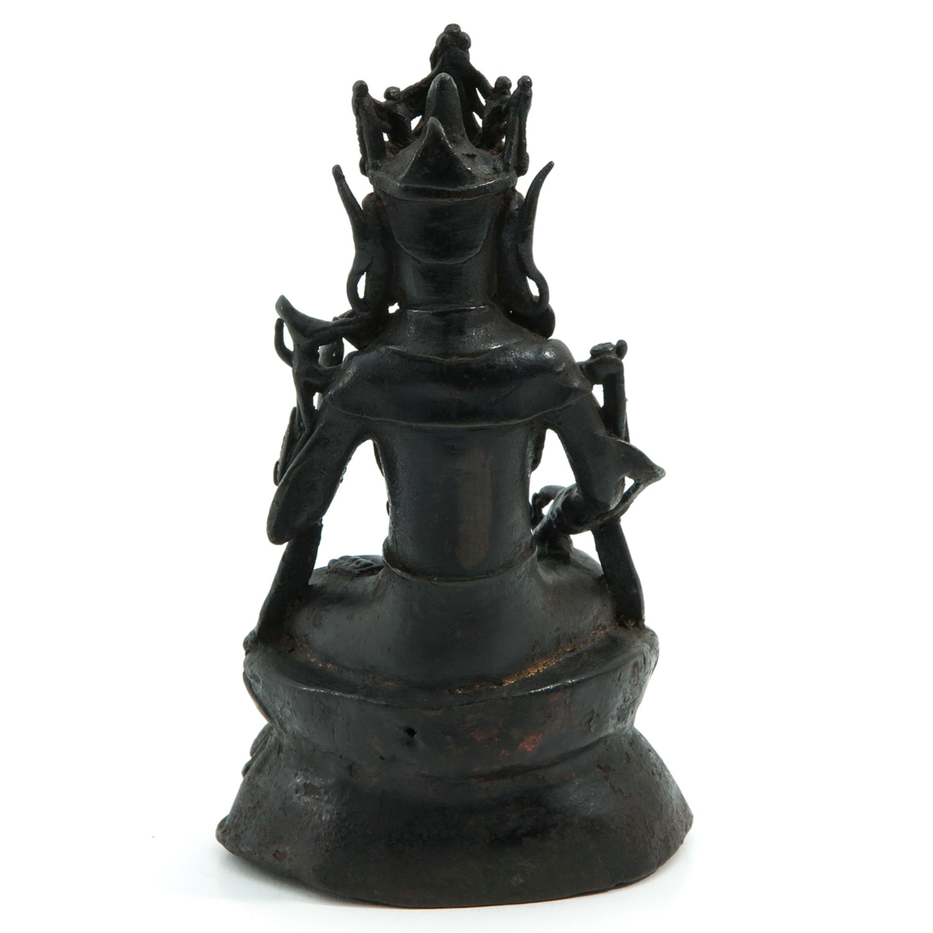 A Bronze Quanyin Sculpture - Bild 3 aus 9
