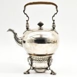 An English Silver Kettle