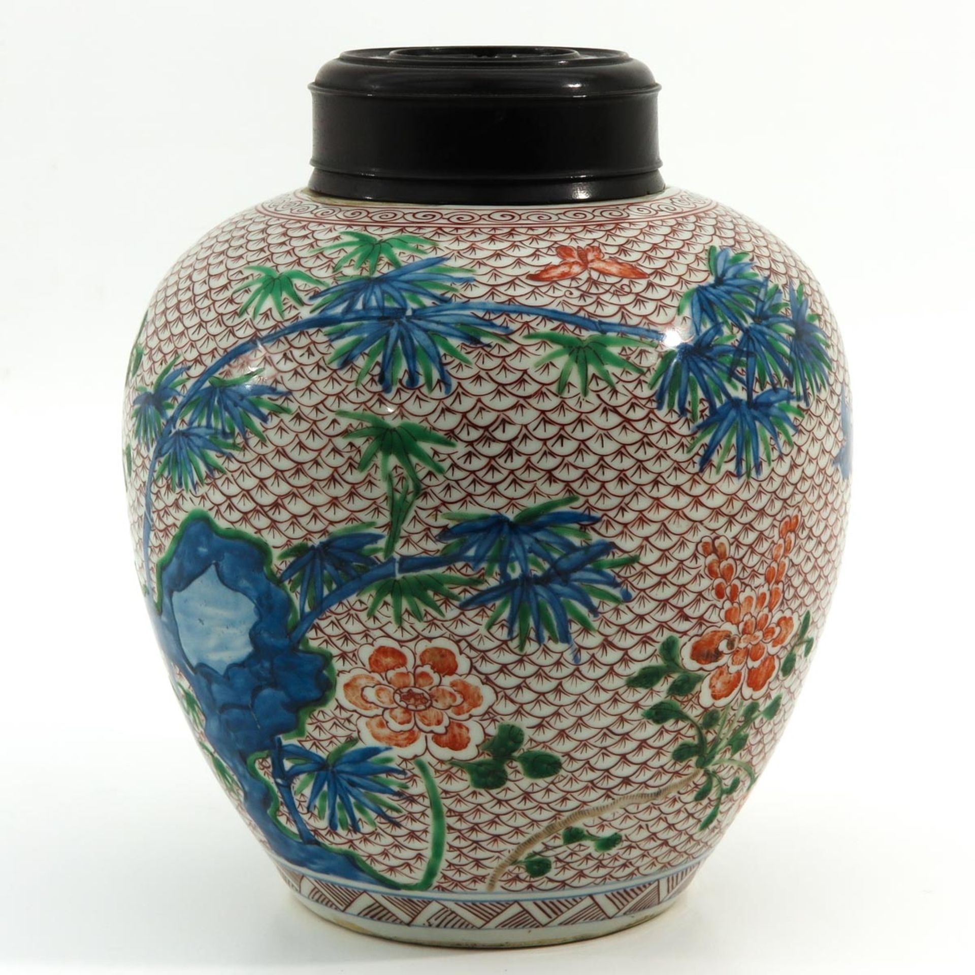 A Wucai Decor Ginger Jar - Bild 2 aus 10