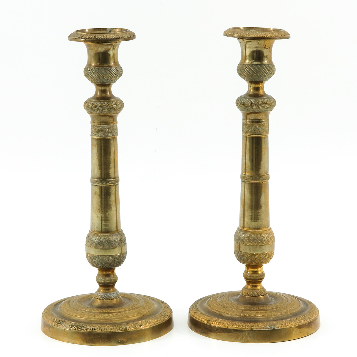 A Pair of French Candlesticks