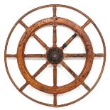 A Ship Steering Wheel