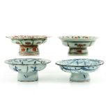 A Collection of 4 Stemmed Bowls
