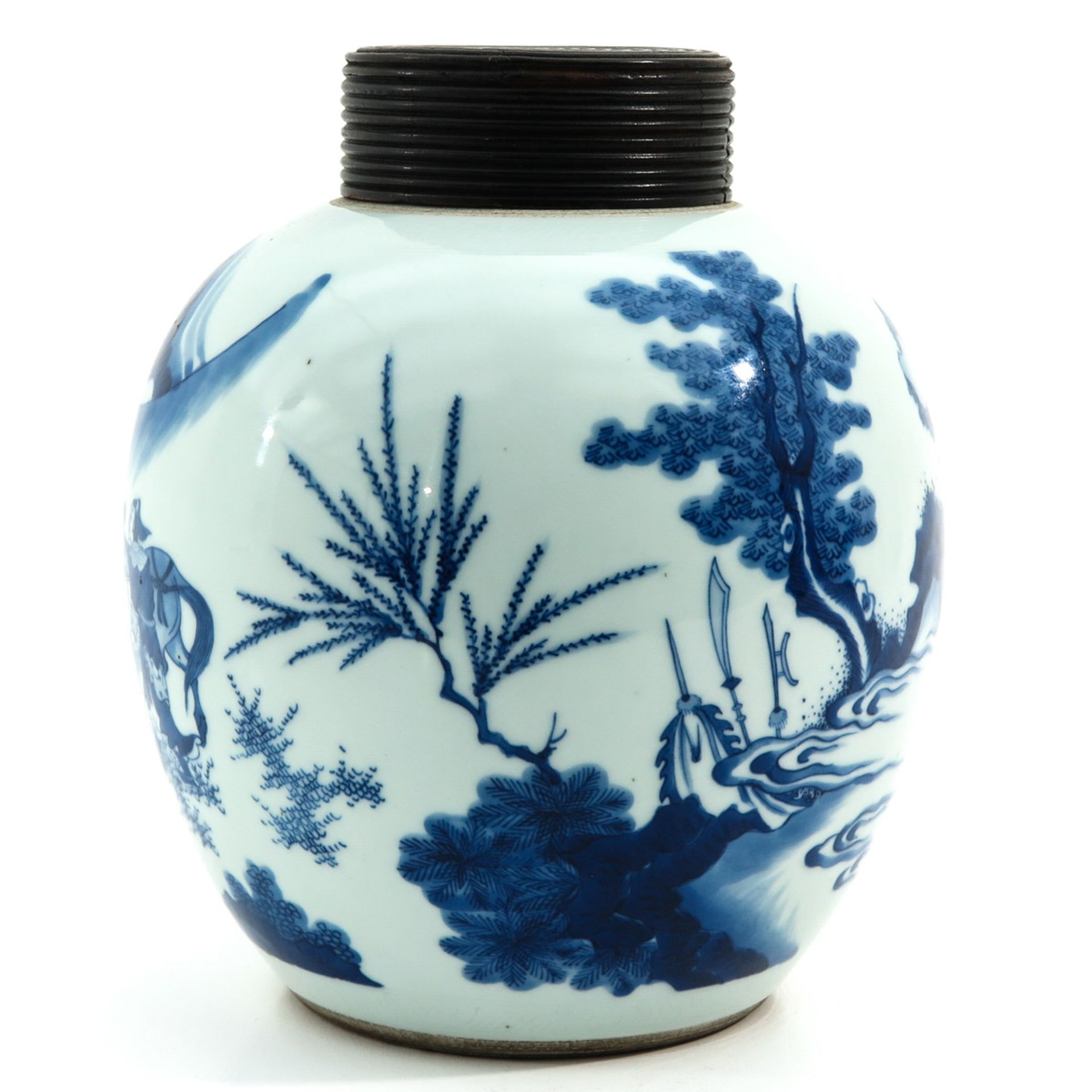 A Blue and White Ginger Jar - Bild 3 aus 9