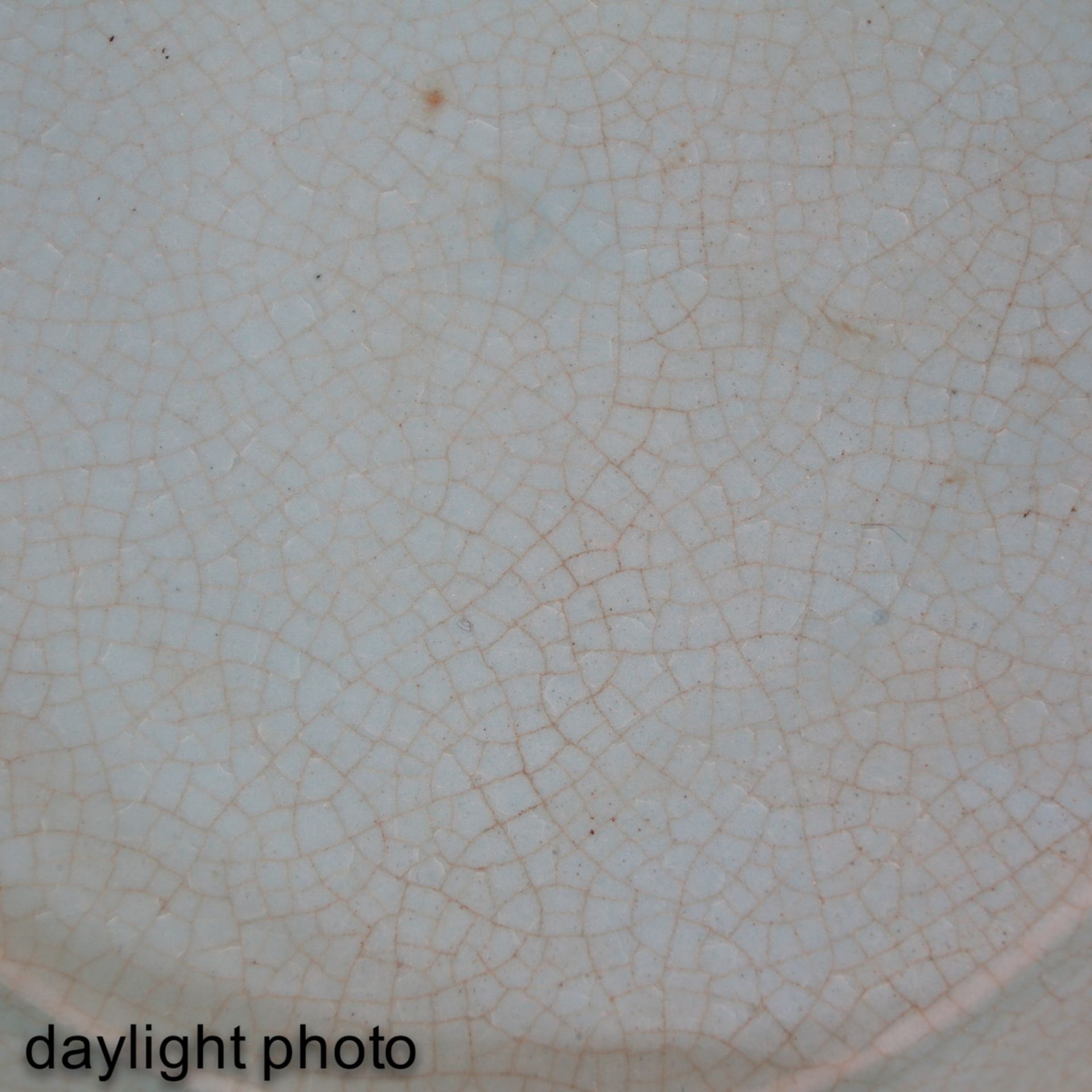 A Crackle-Ground Dish - Image 9 of 9