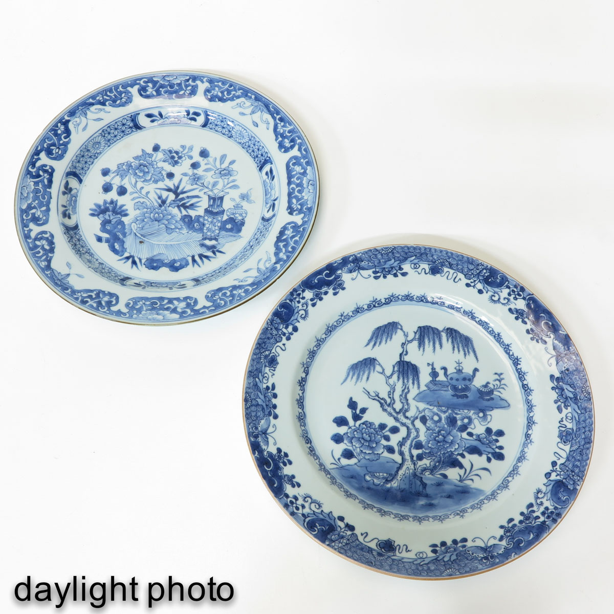 Two Blue and White Plates - Image 7 of 10