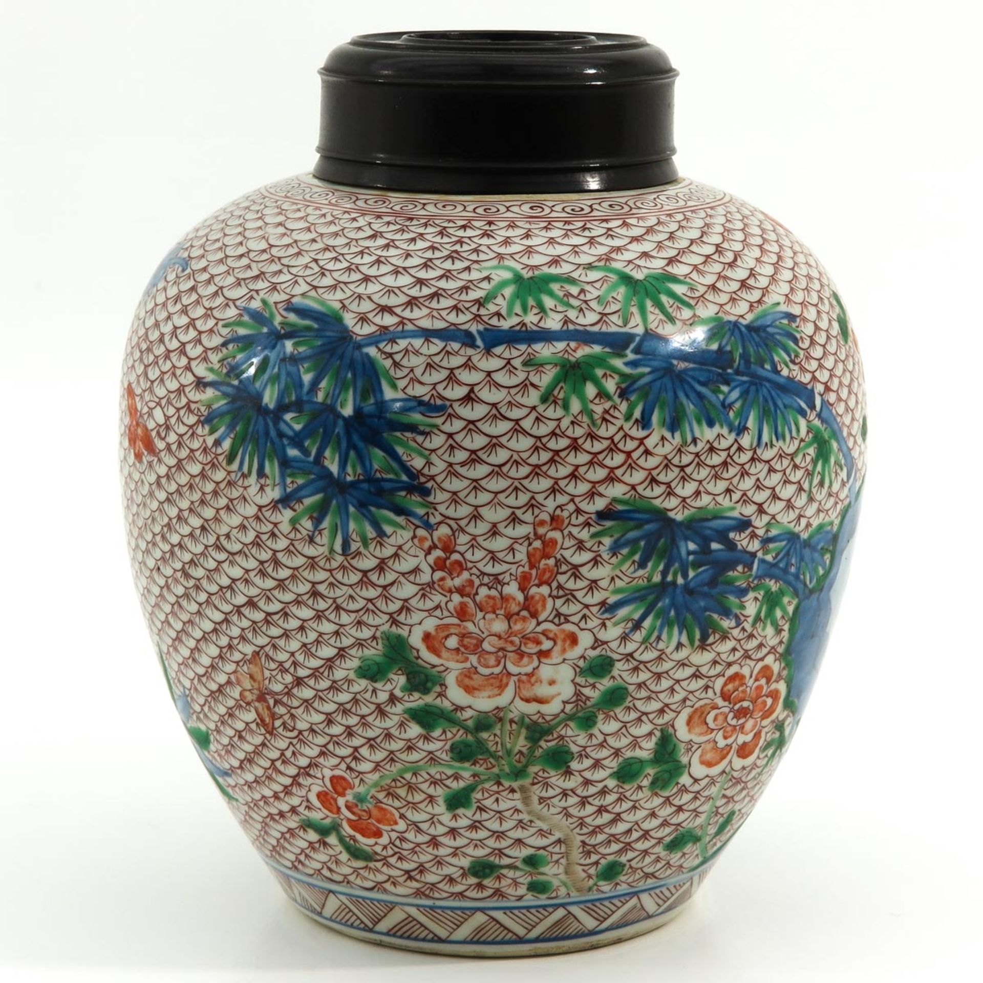 A Wucai Decor Ginger Jar - Bild 4 aus 10