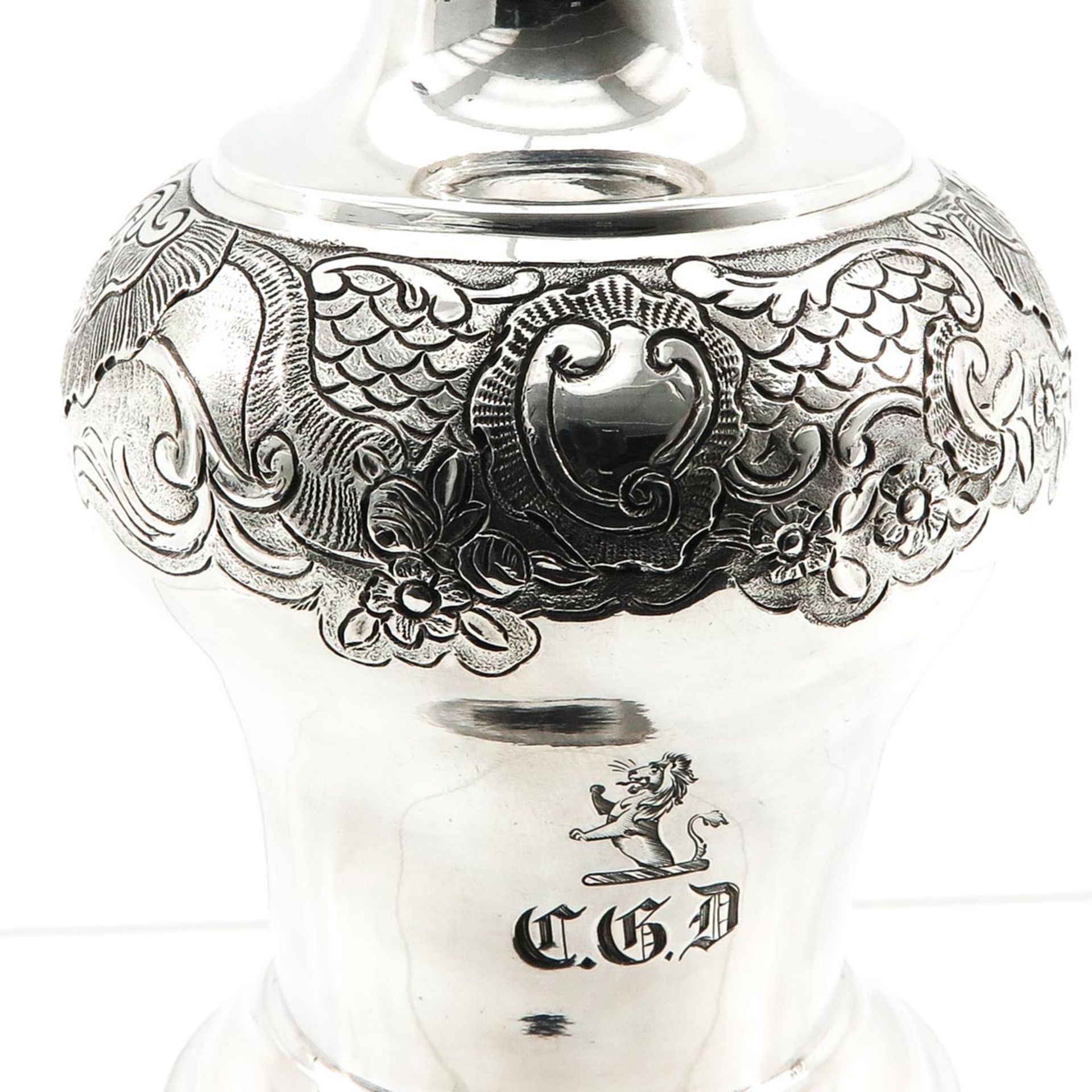 A Silver Tea Caddy - Image 9 of 10