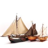 A Lot of 3 Ships Models