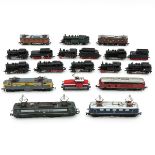 A Collection of Marklin Locomotives