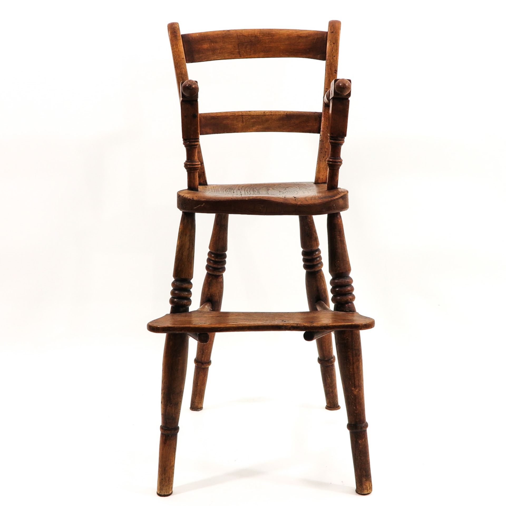 An Antique High Chair and Potty Chair - Bild 3 aus 8