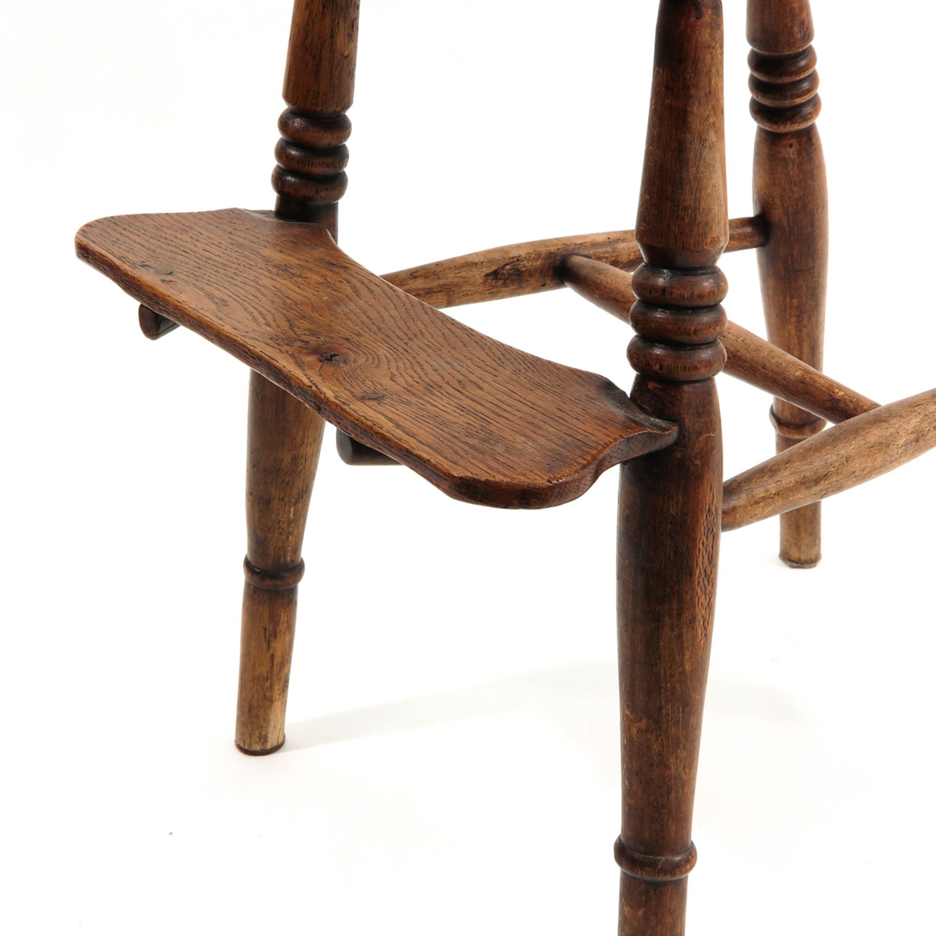 An Antique High Chair and Potty Chair - Bild 5 aus 8