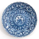 A Blue and White Kangxi Period Plate