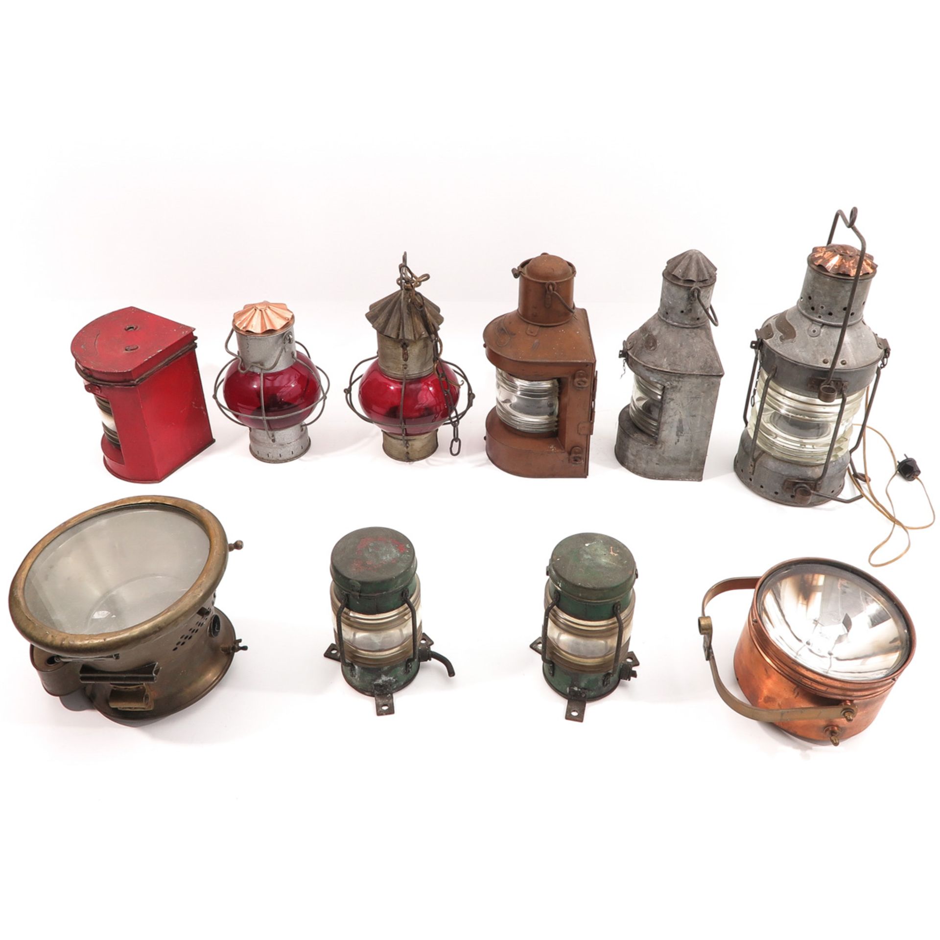 A Collection of Ship Lamps - Image 2 of 10