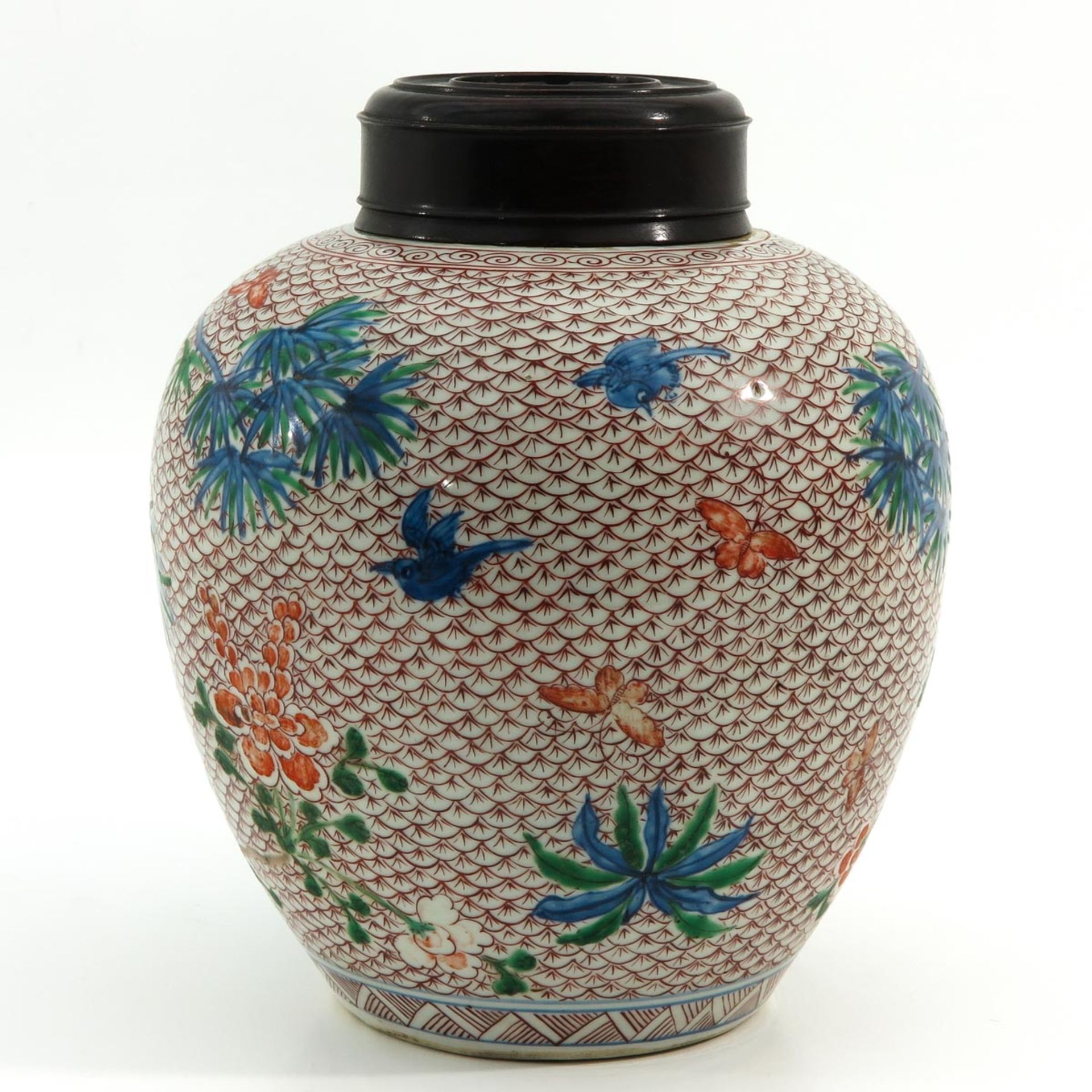 A Wucai Decor Ginger Jar - Bild 3 aus 10