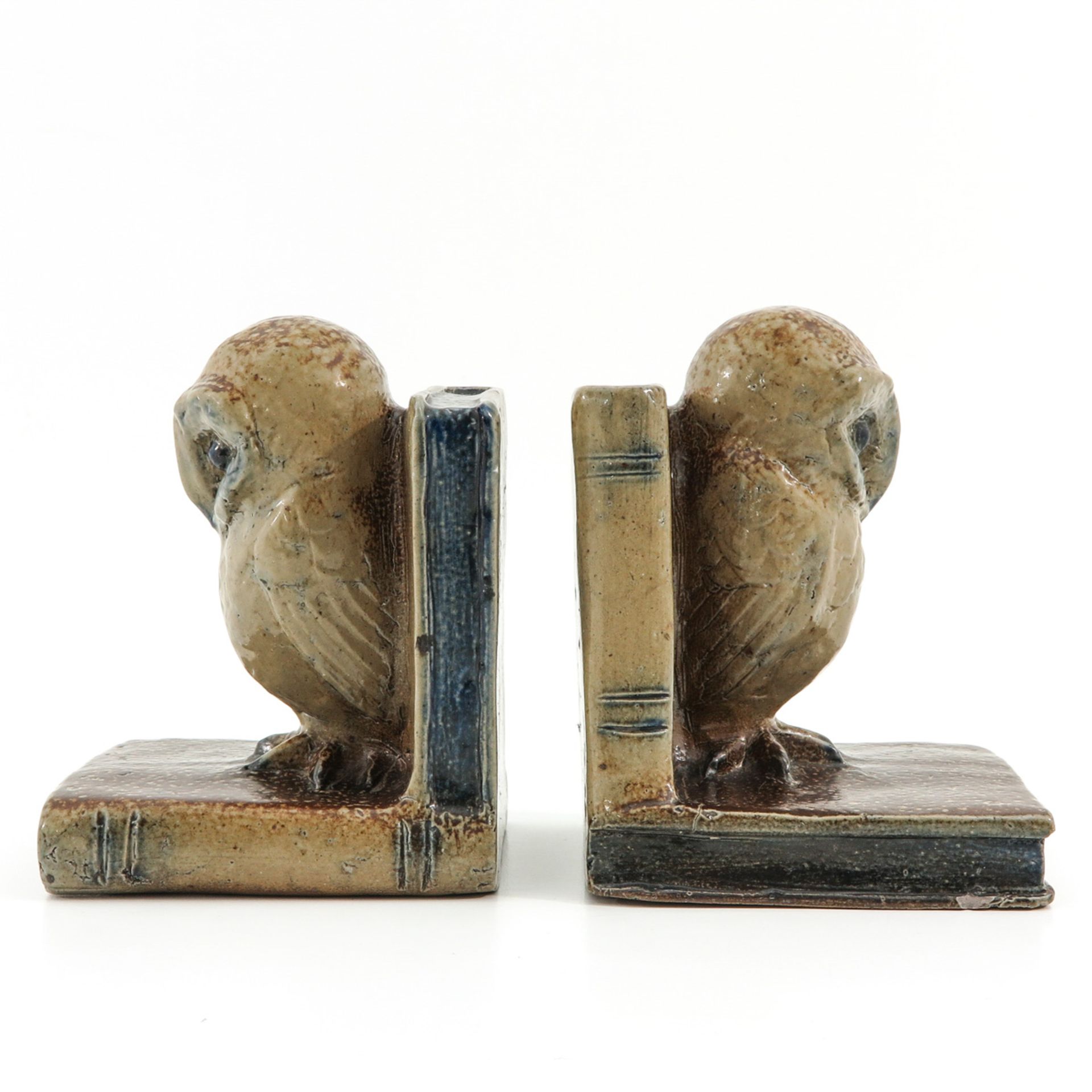 A Pair of Figural Bookends