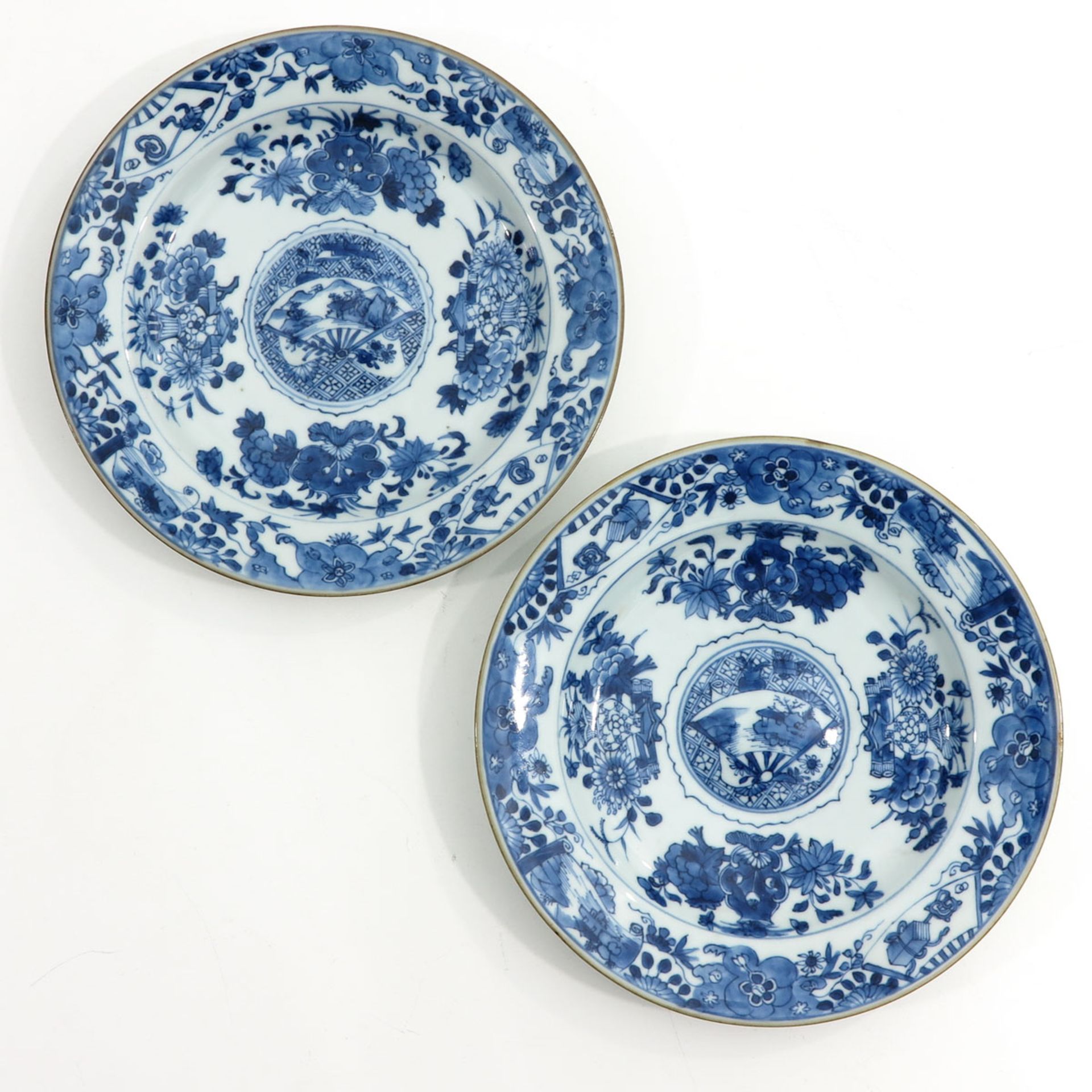 A Series of 6 Blue and White Plates - Image 7 of 10