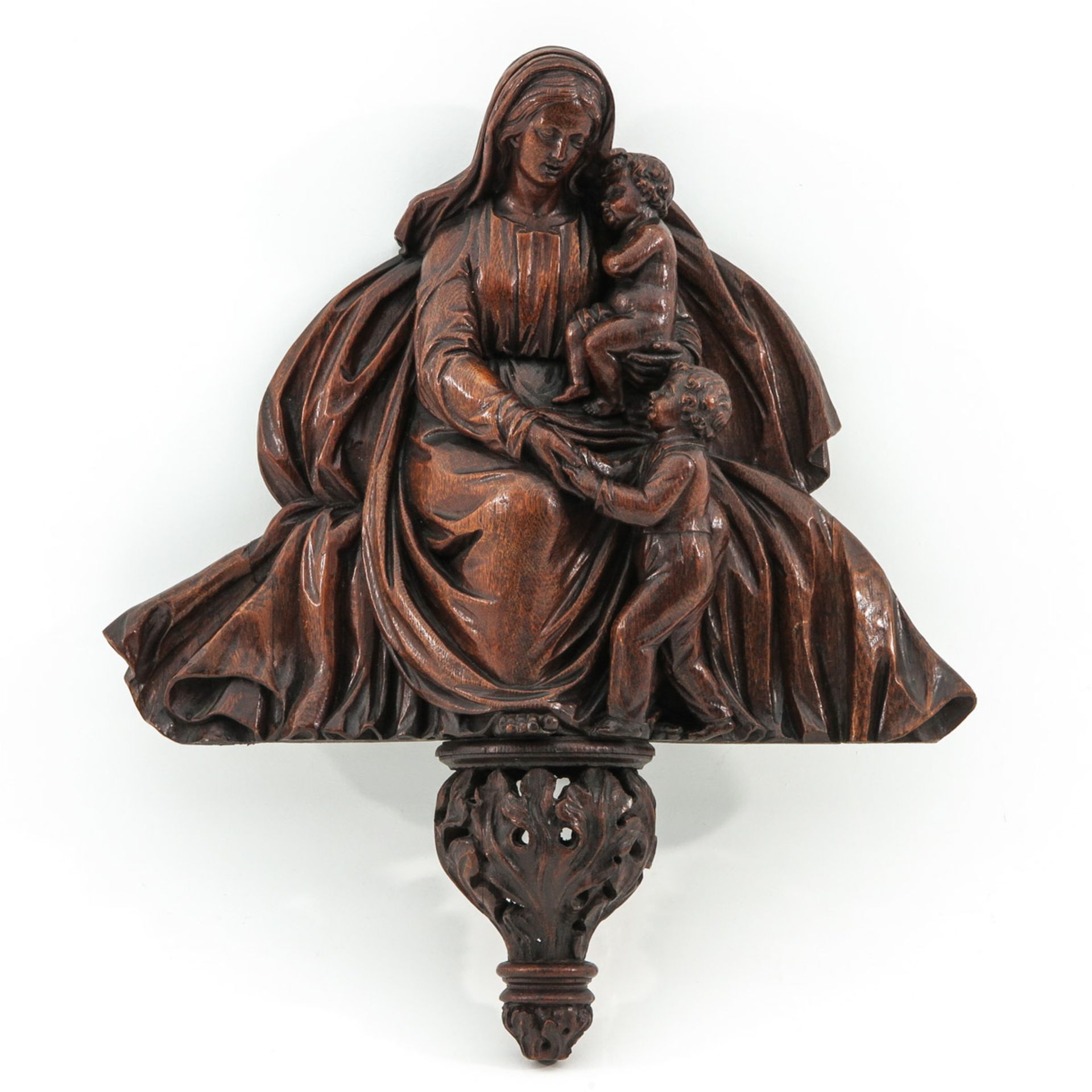 A Carved Wood Sculpture