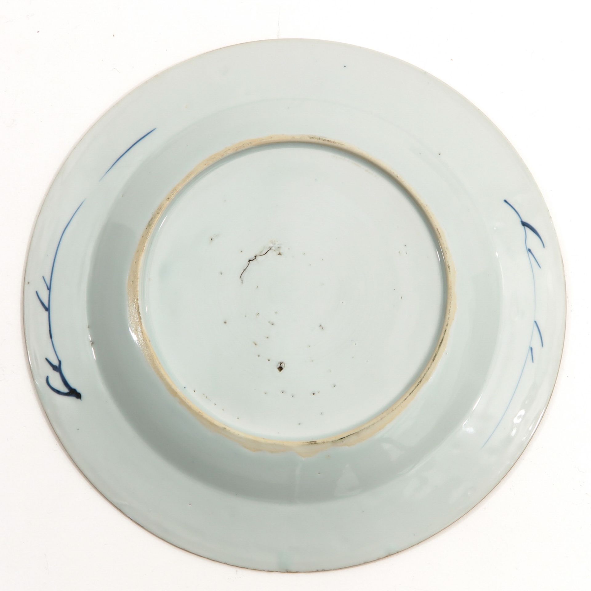 A Collectin of 3 Blue and White Plates - Bild 8 aus 10