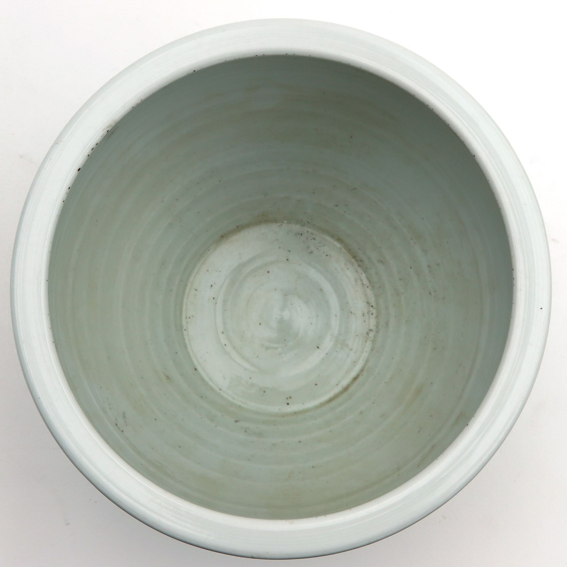 A Blue and White Cache Pot - Bild 5 aus 9