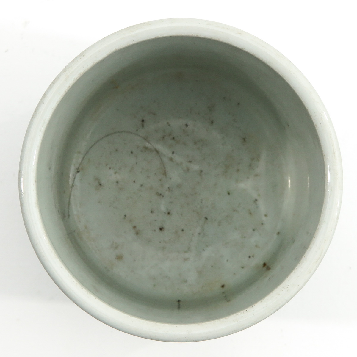 A Powder Blue Brush Pot - Image 5 of 9