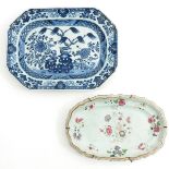 Two Serving Trays