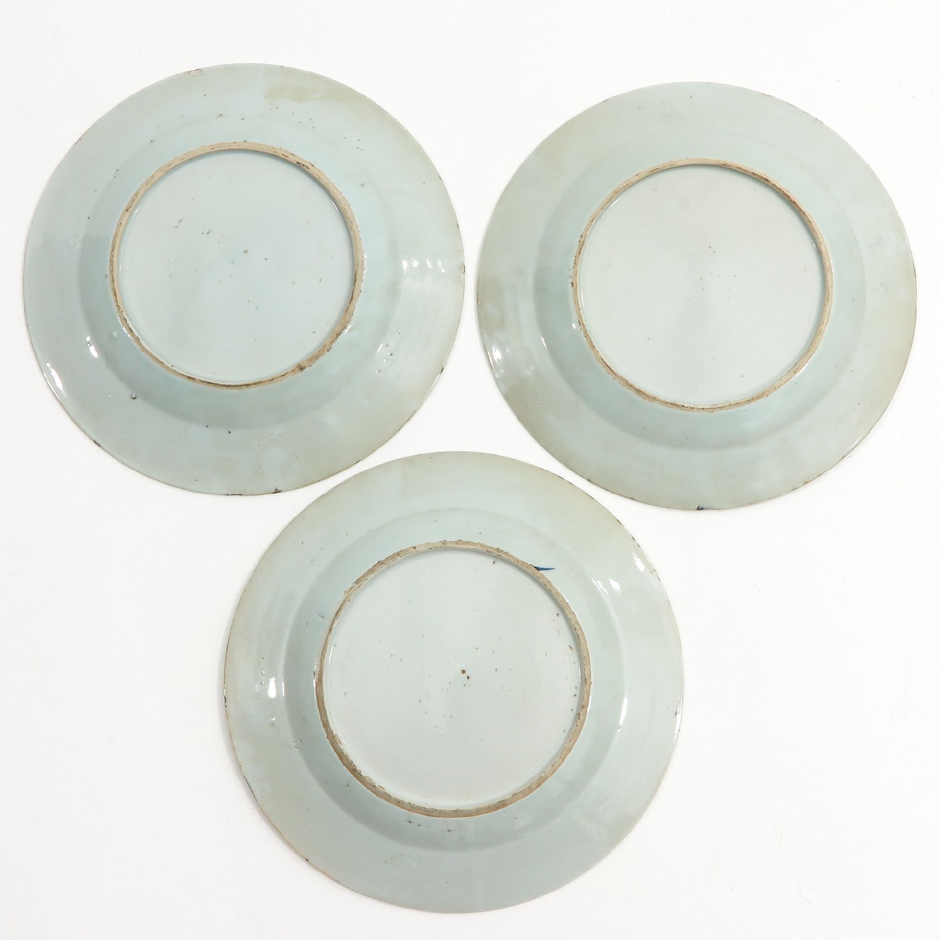 A Series of 5 Blue and White Plates - Bild 4 aus 9