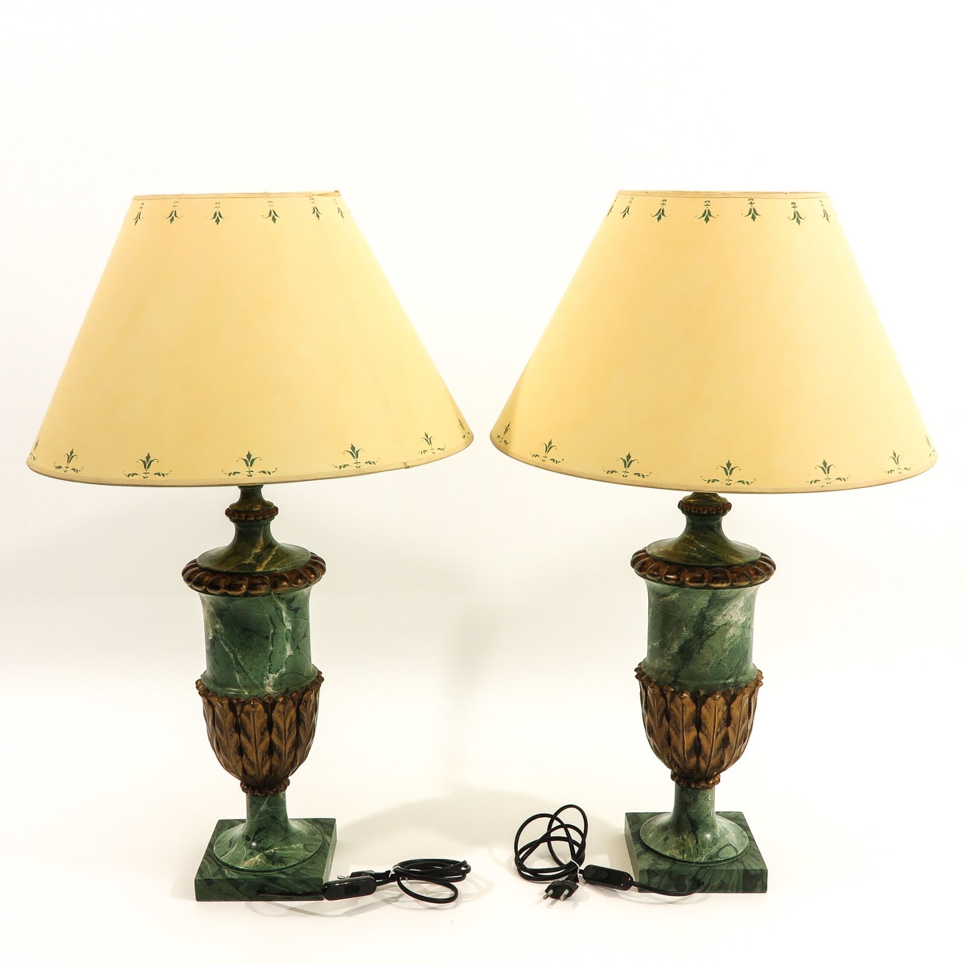 A Lot of 3 Table Lamps - Image 6 of 10