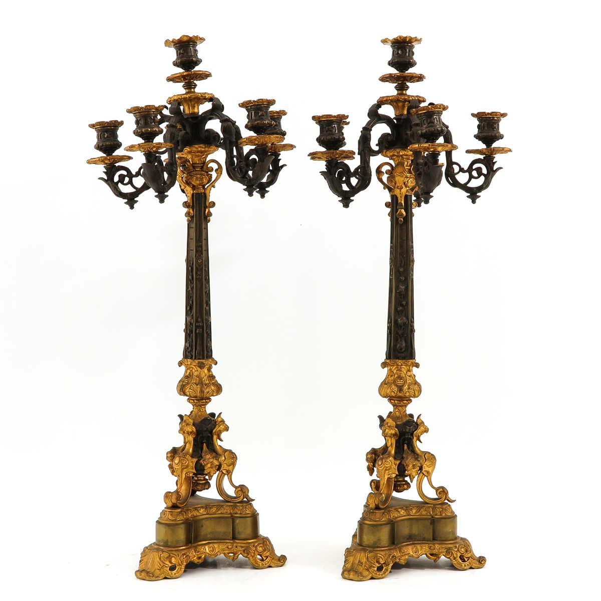 A Pair of Candlesticks - Image 4 of 9