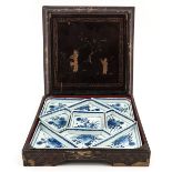 A Lacquer Box with Divided Tray