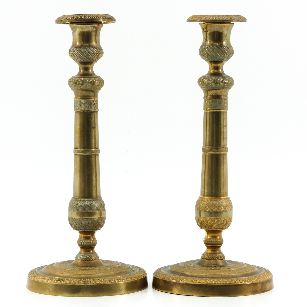 A Pair of French Candlesticks - Image 2 of 6