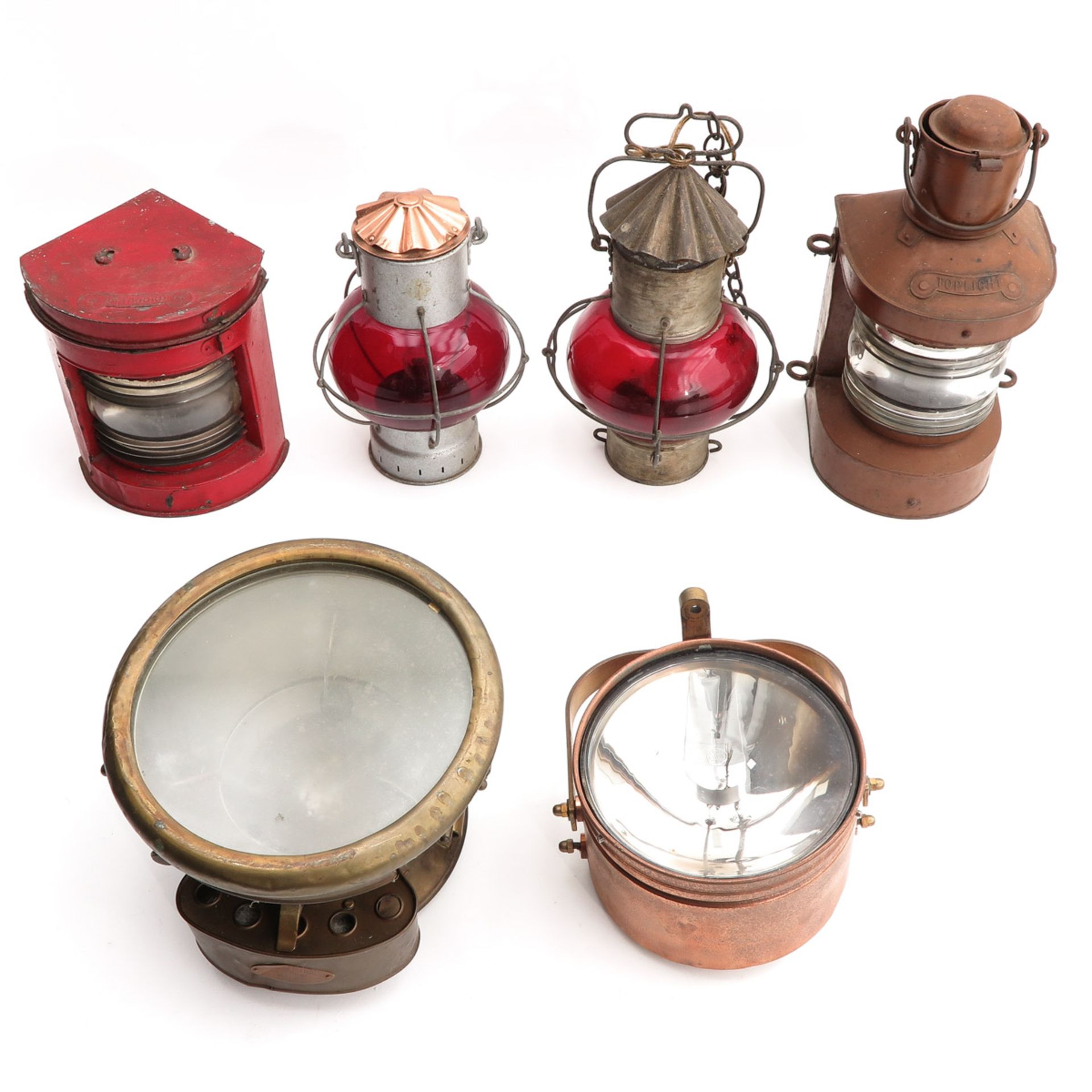 A Collection of Ship Lamps - Image 5 of 10