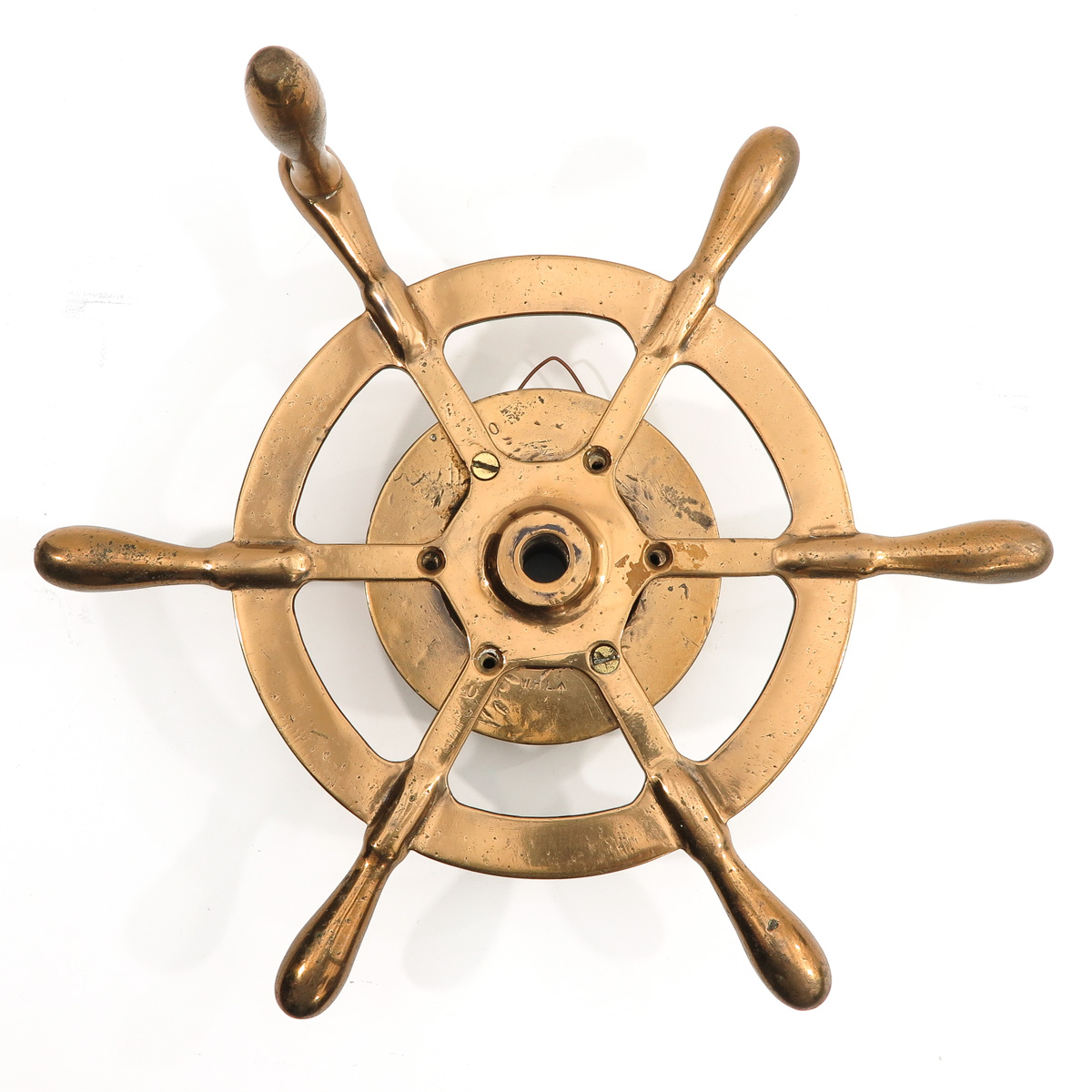 A Brass Steering Wheel