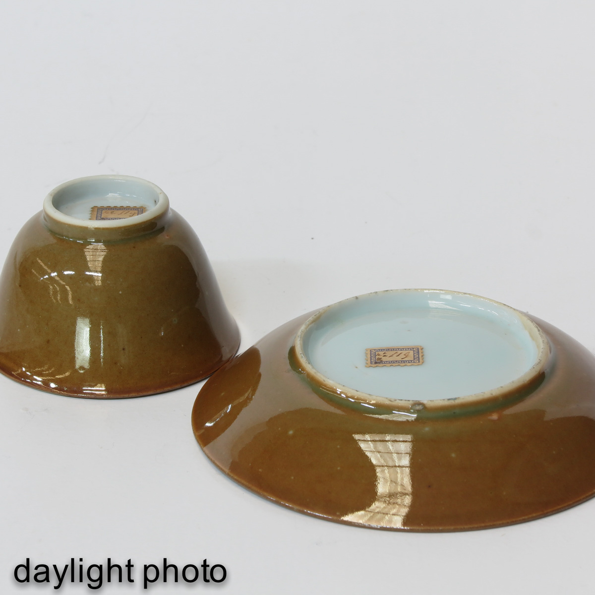 A Set of 3 Cups and Saucers - Image 10 of 10
