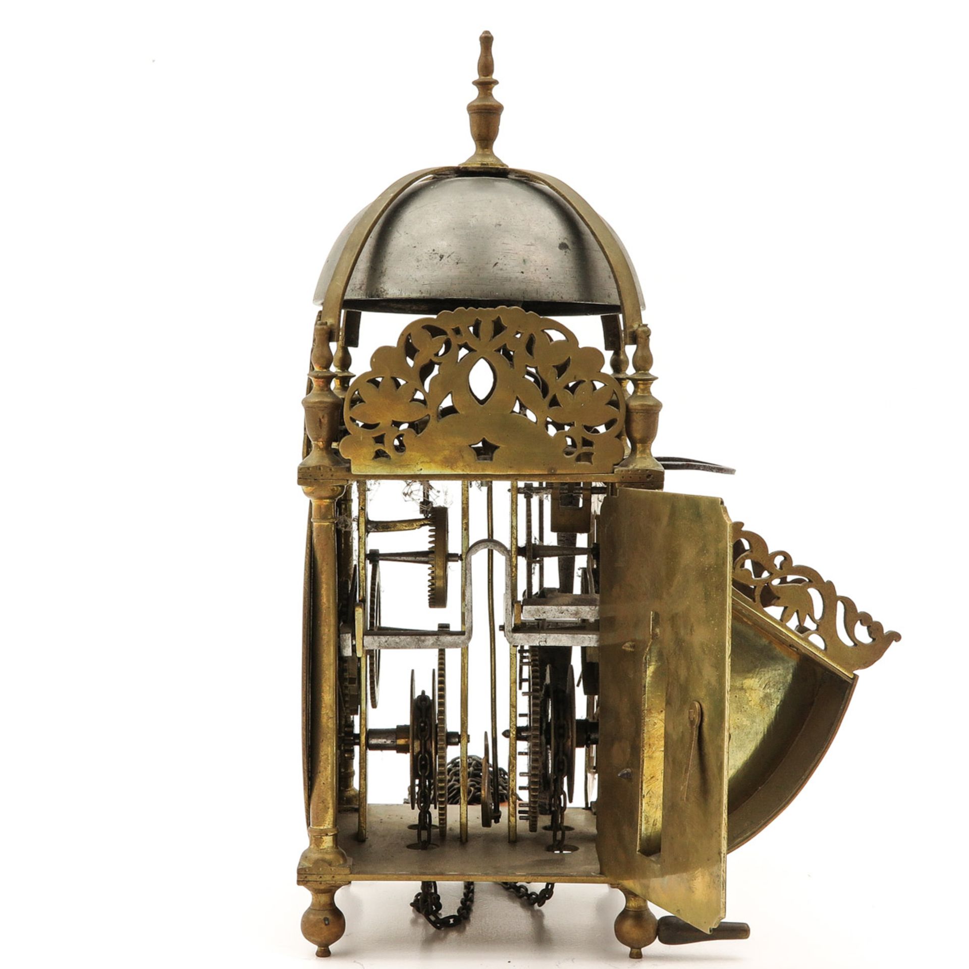 An English Wing Lantern Clock - Image 2 of 6