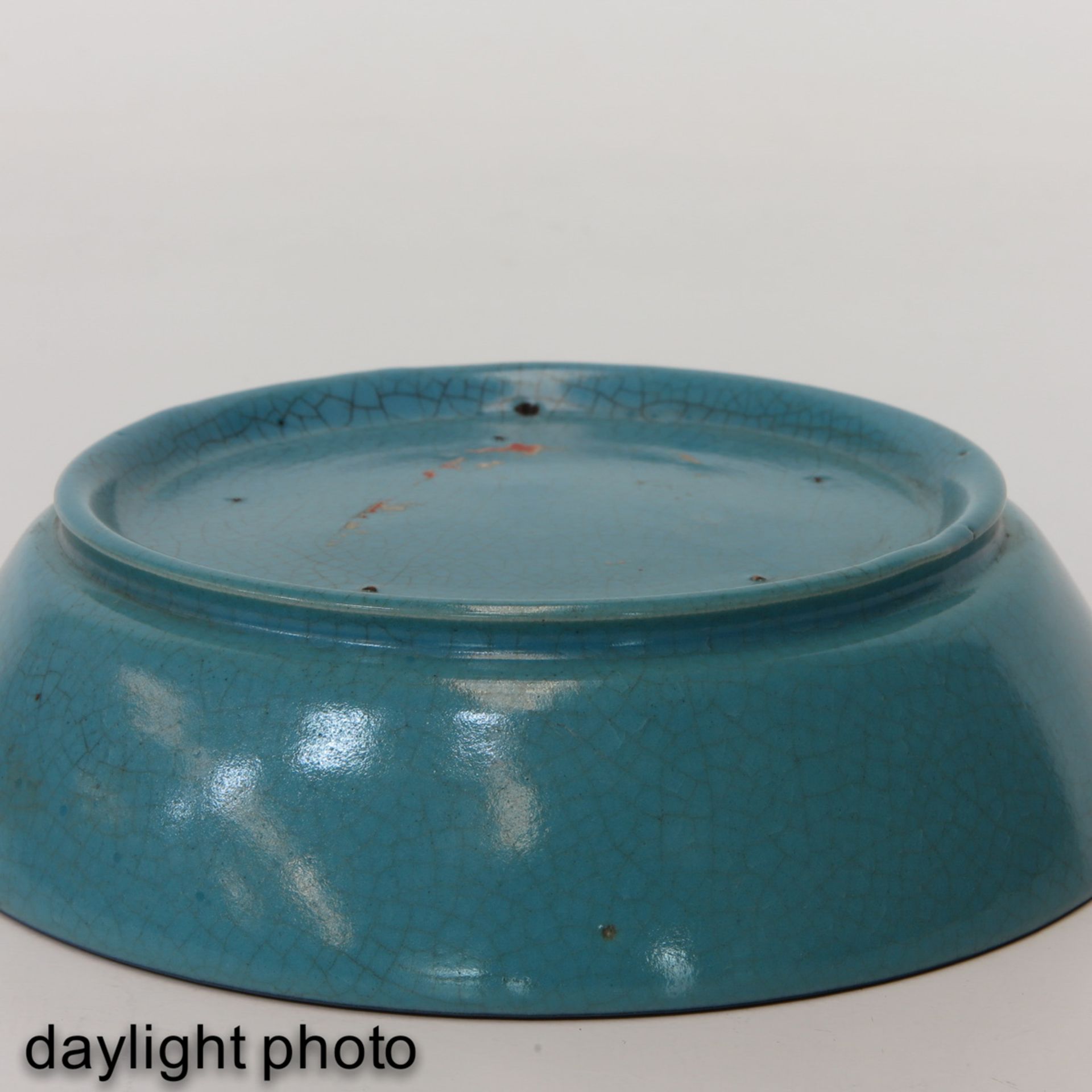 A Crackle-Ground Dish - Image 8 of 9