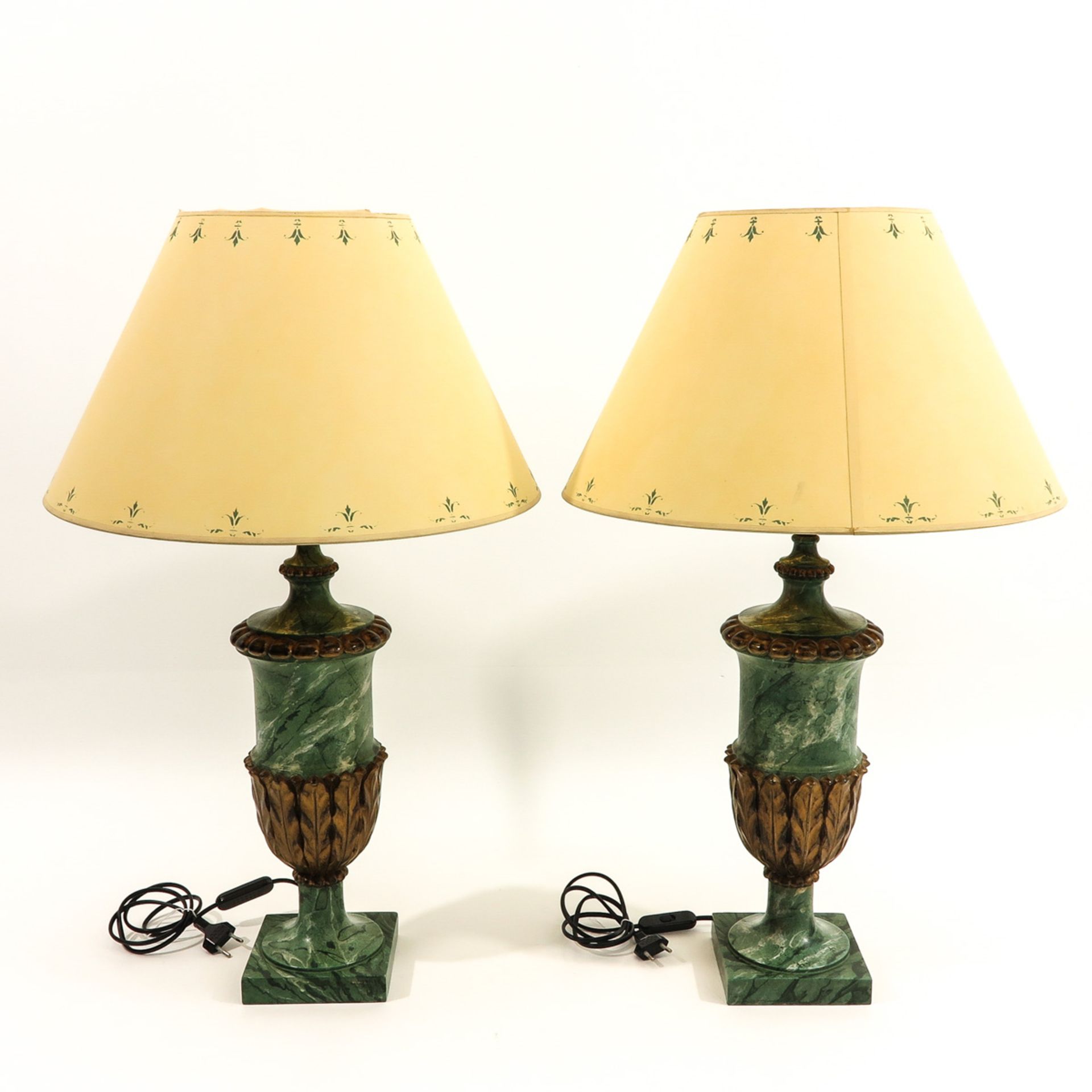 A Lot of 3 Table Lamps - Bild 5 aus 10