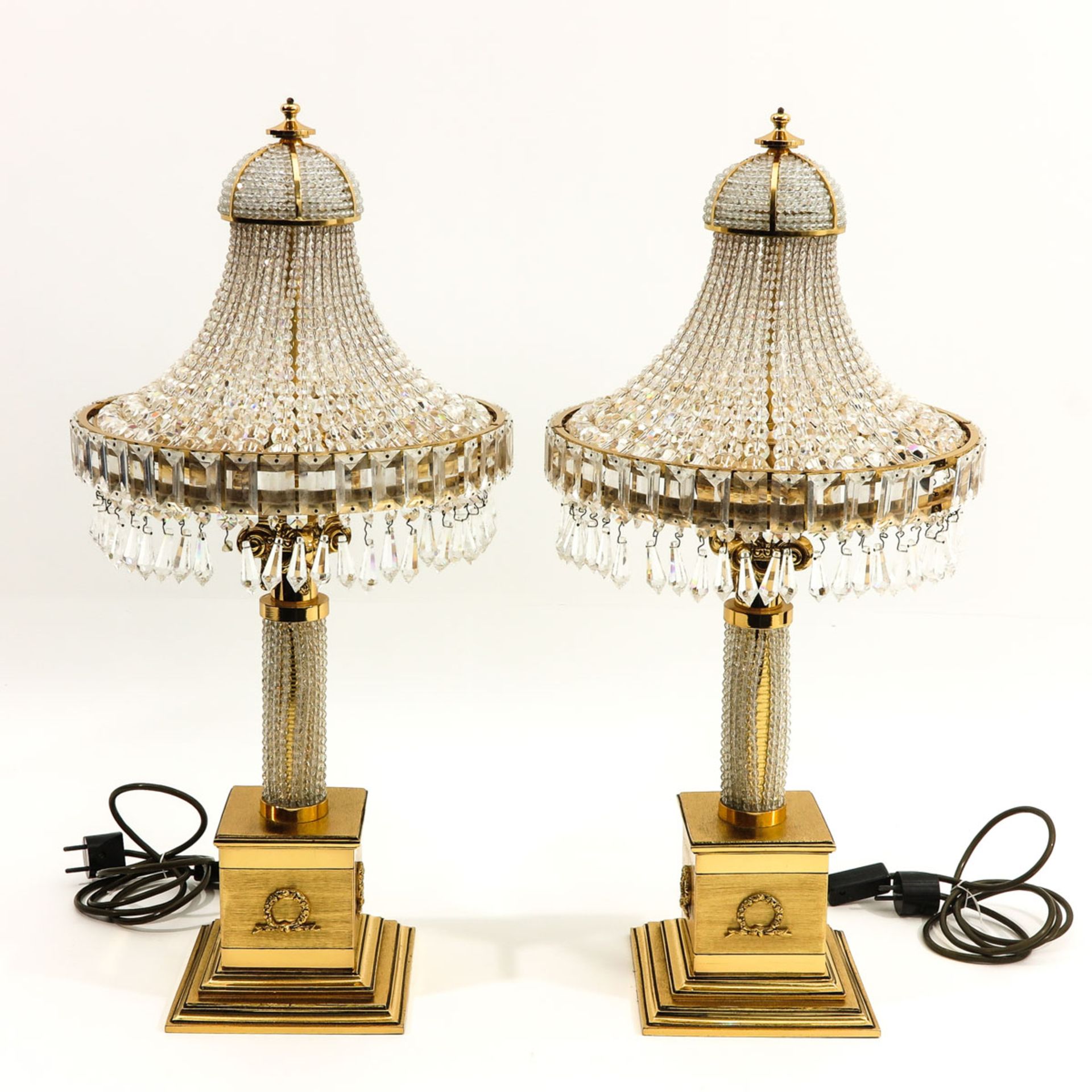 A Lot of 3 Table Lamps - Bild 8 aus 10