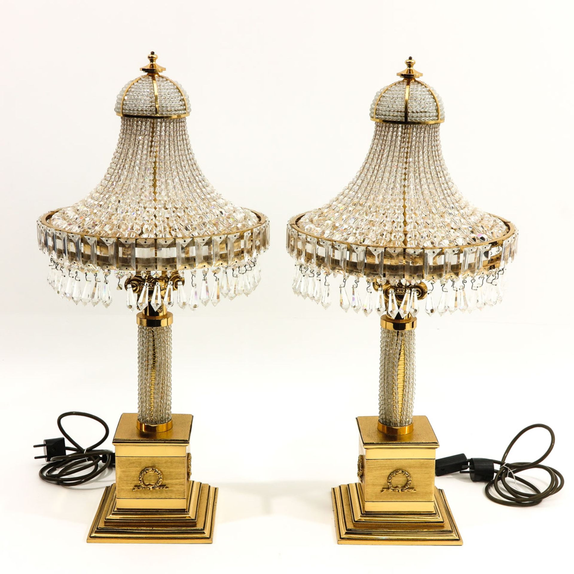 A Lot of 3 Table Lamps - Image 8 of 10