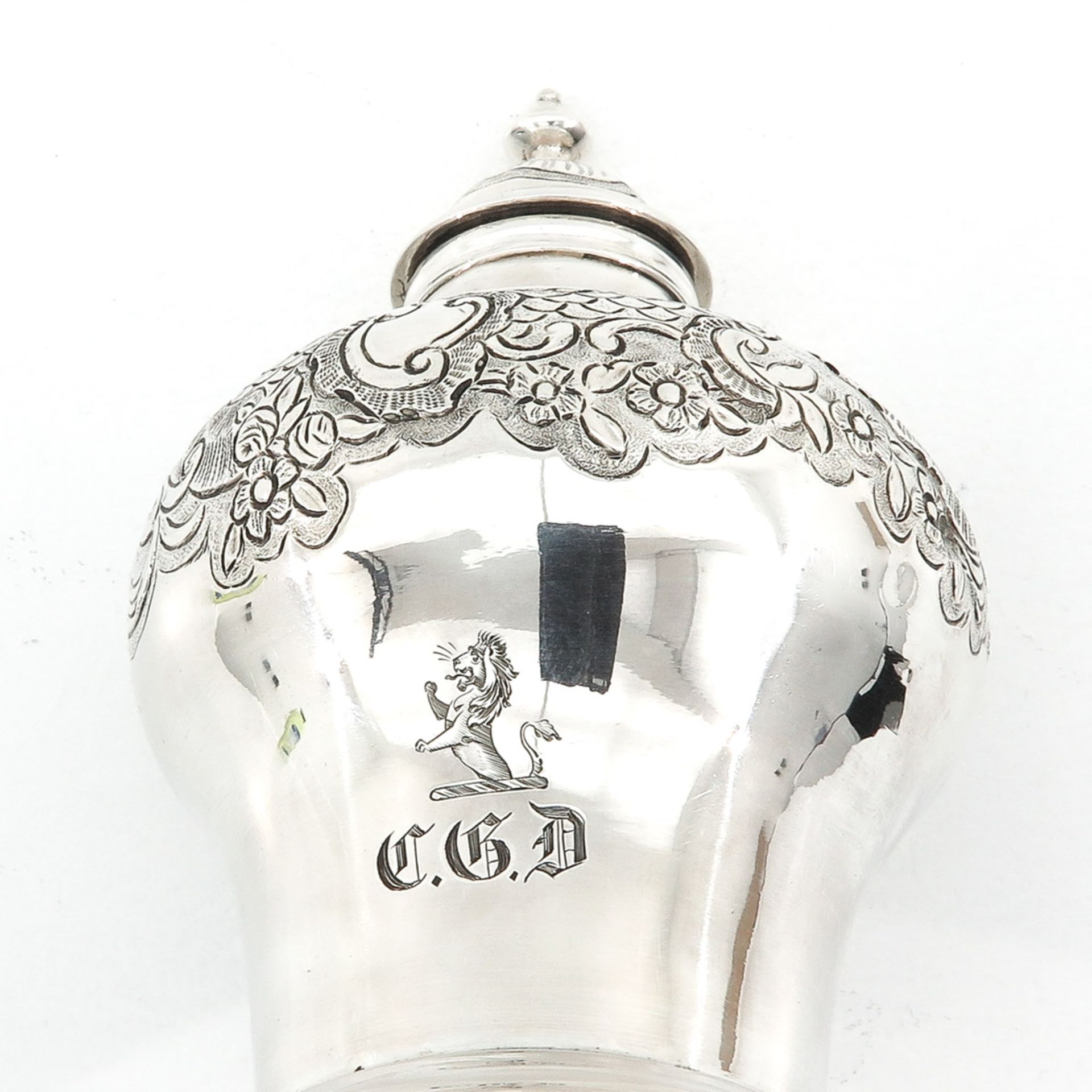 A Silver Tea Caddy - Image 10 of 10