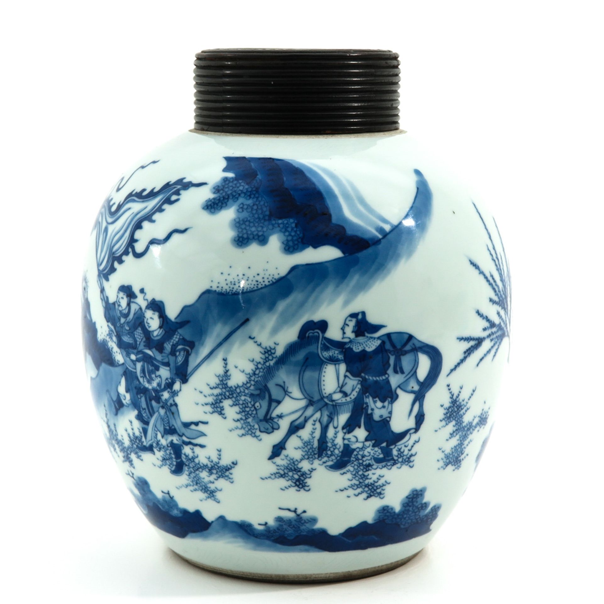 A Blue and White Ginger Jar - Bild 2 aus 9