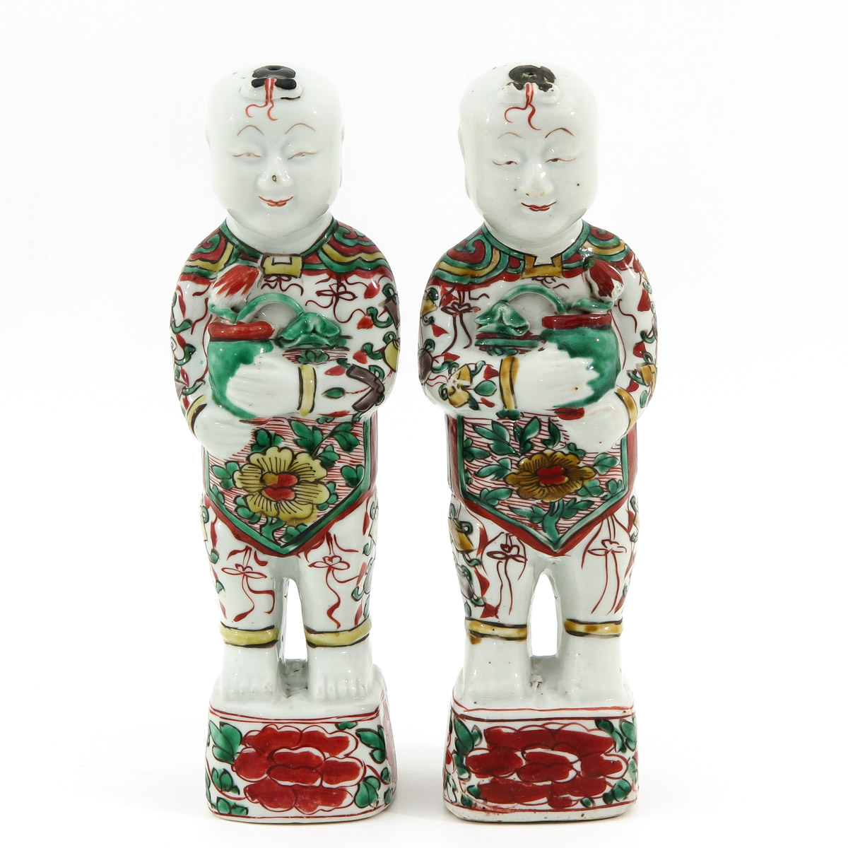 A Pair of Chinese Sculptures