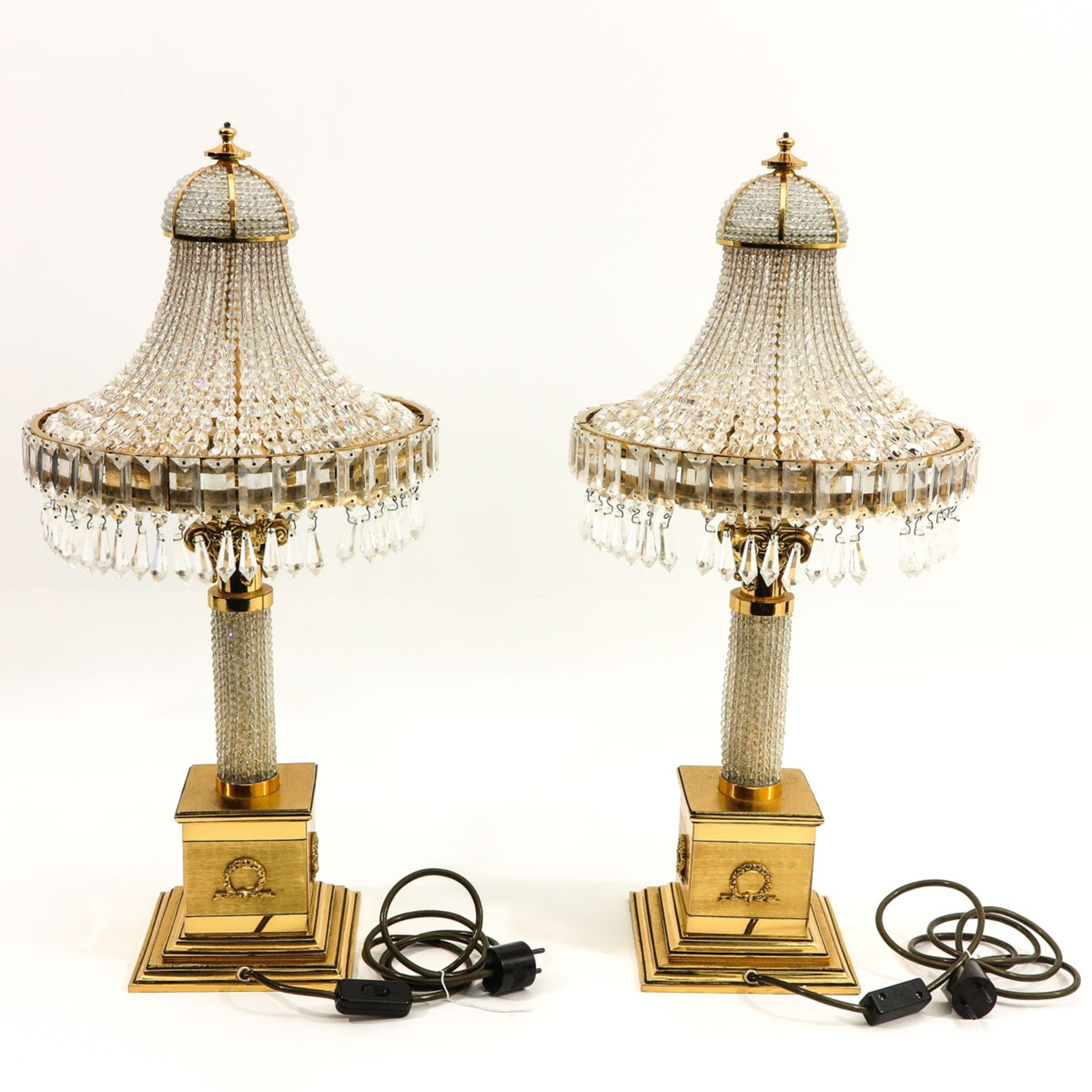 A Lot of 3 Table Lamps - Bild 9 aus 10