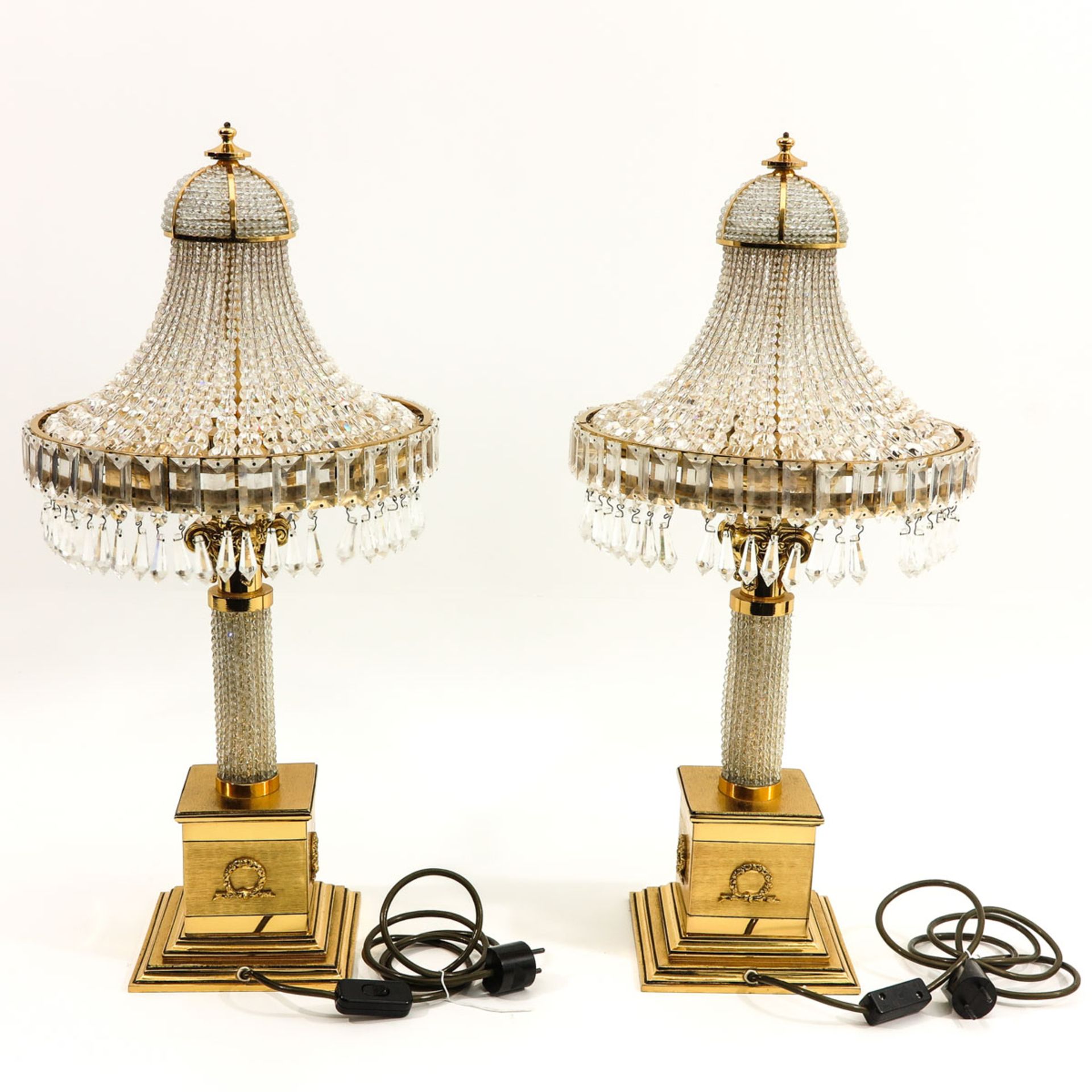 A Lot of 3 Table Lamps - Image 9 of 10